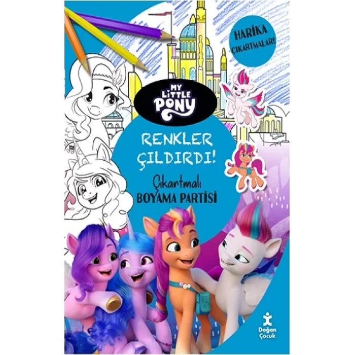 My Little Pony - Renkler Çıldırdı! Çıkartmalı Boyama Partisi