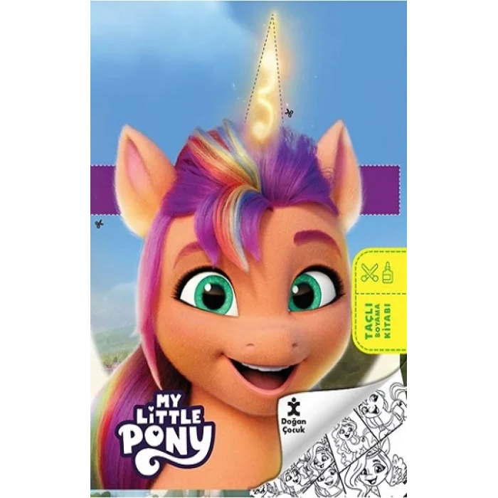 My Little Pony Taçlı Boyama Kitabı
