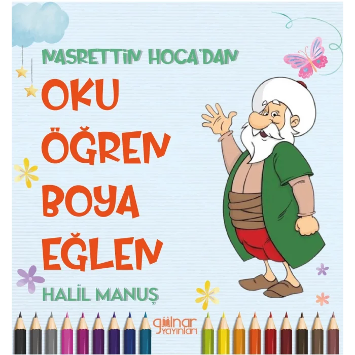 Nasrettin Hocadan Oku Öğren Boya Eğlen