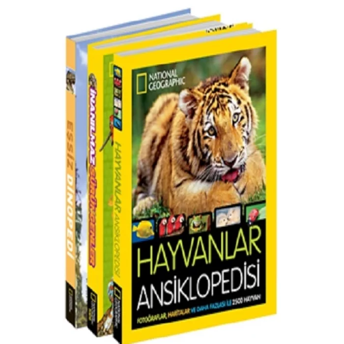 National Geographic Kids Hayvanlar Ansiklopedi Seti (Ciltli)