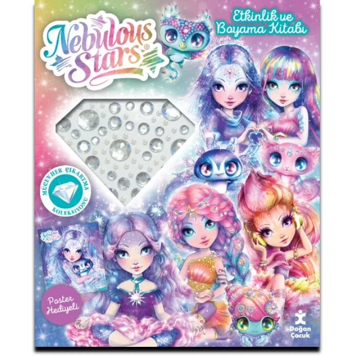 Nebulous Stars-  Mücevher Koleksiyonu - Etkinlik Ve Boyama Kitabı