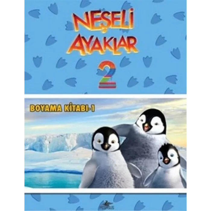 Neşeli Ayaklar 2 - Boyama Kitabı 1