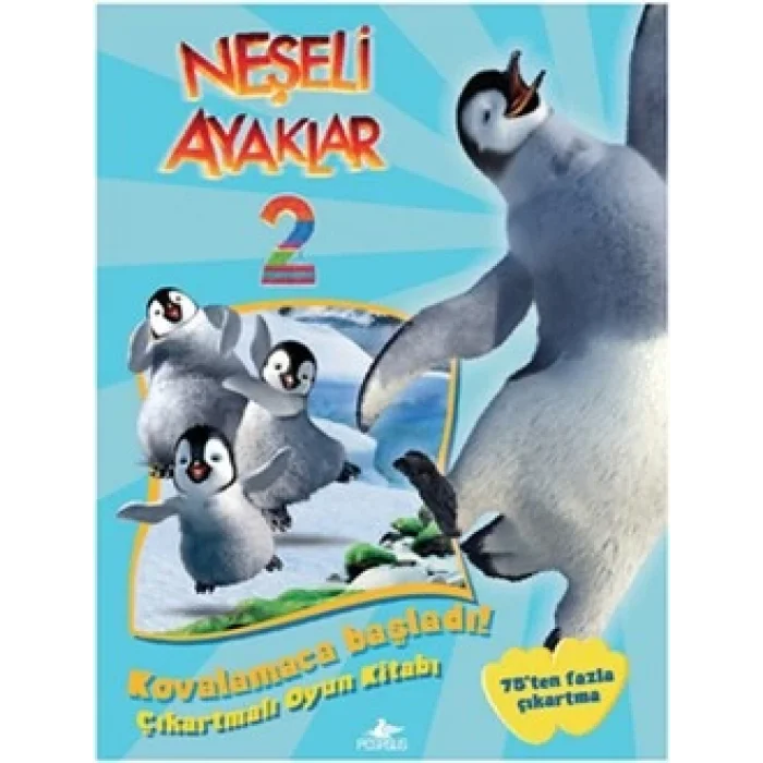 Neşeli Ayaklar 2 - Çıkartmalı Oyun Kitabı