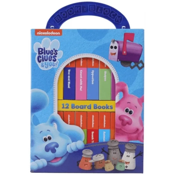 Nickelodeon Blues Clues & You!: My First Library Board Book Block 12-Book Set
