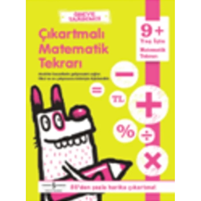 Ödeve Yardımcı Çıkartmalı Matematik Tekrarı