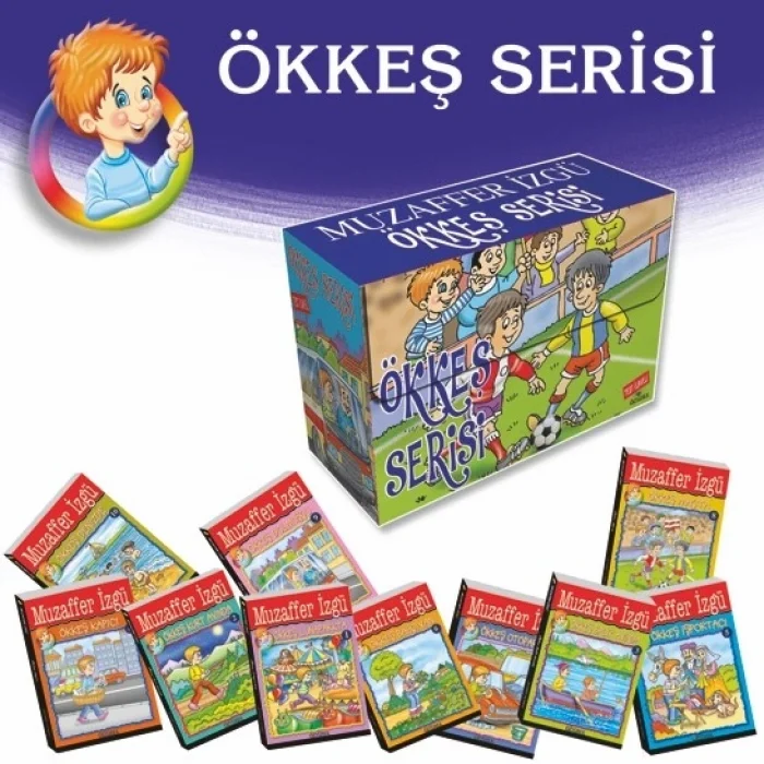 Ökkeş Serisi (Kutulu 10 Kitap Takım)