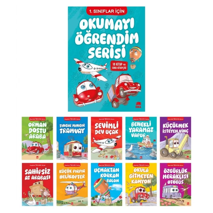 Okumayı Öğrendim Serisi (10 Kitap)