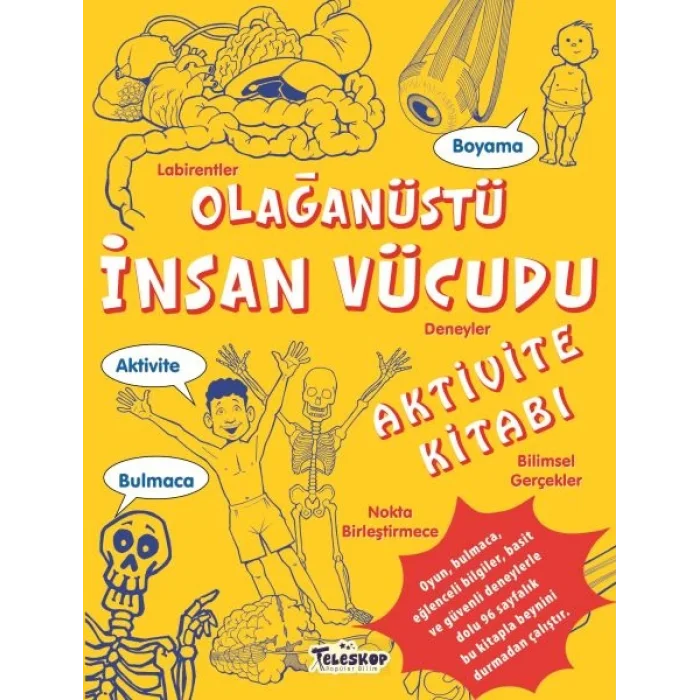 Olağanüstü İnsan Vücudu Aktivite Kitabı