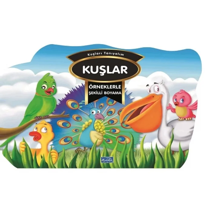 Örneklerle Şekilli Boyama  - Kuşlar