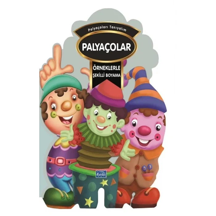 Örneklerle Şekilli Boyama - Palyaçolar