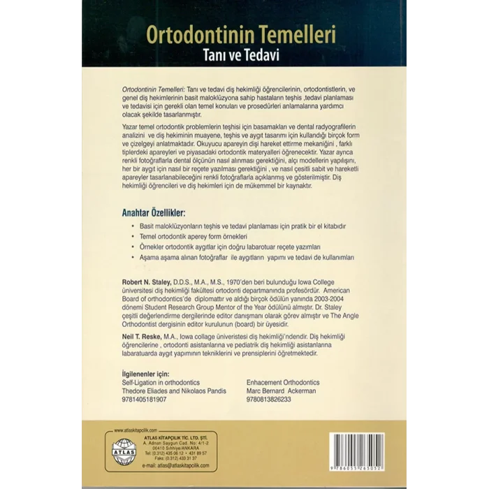Ortodontinin Temelleri Tanı Tedavi