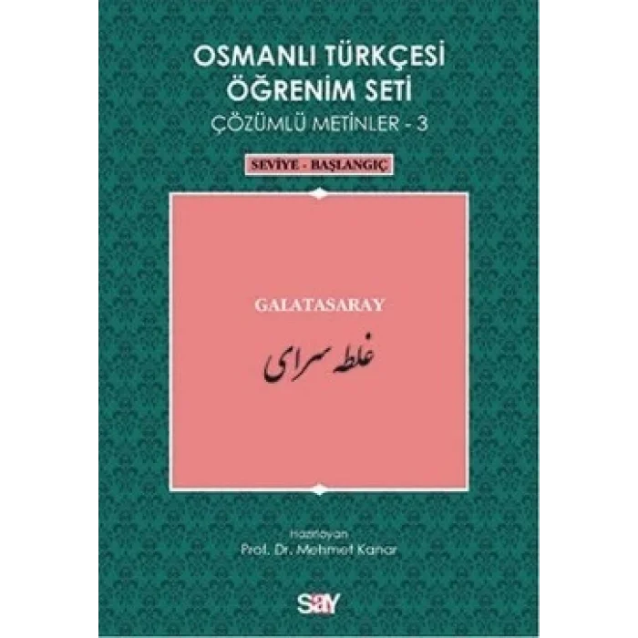 Osmanlı Türkçesi Öğrenim Seti - Galatasaray