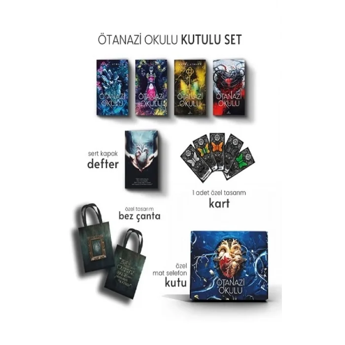 Ötanazi Okulu Kutulu Set (Ciltli) 4 Kitap