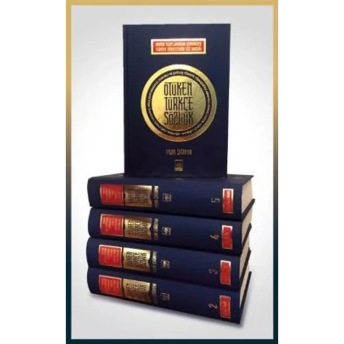 Ötüken Türkçe Sözlük (5 Cilt Takım ) (Genişletilmiş Baskı)