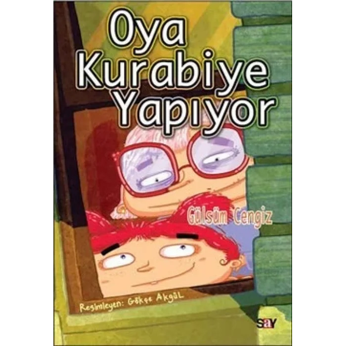 Oya Kurabiye Yapıyor (Renkli Resimli Büyük Boy)
