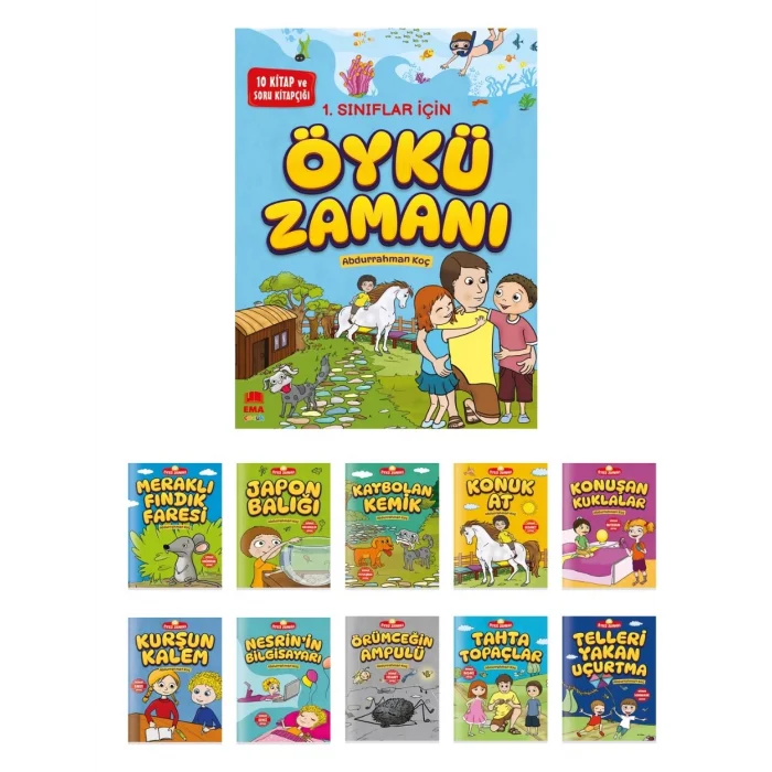 Öykü Zamanı (10 Kitap+Soru Kitapçığı)