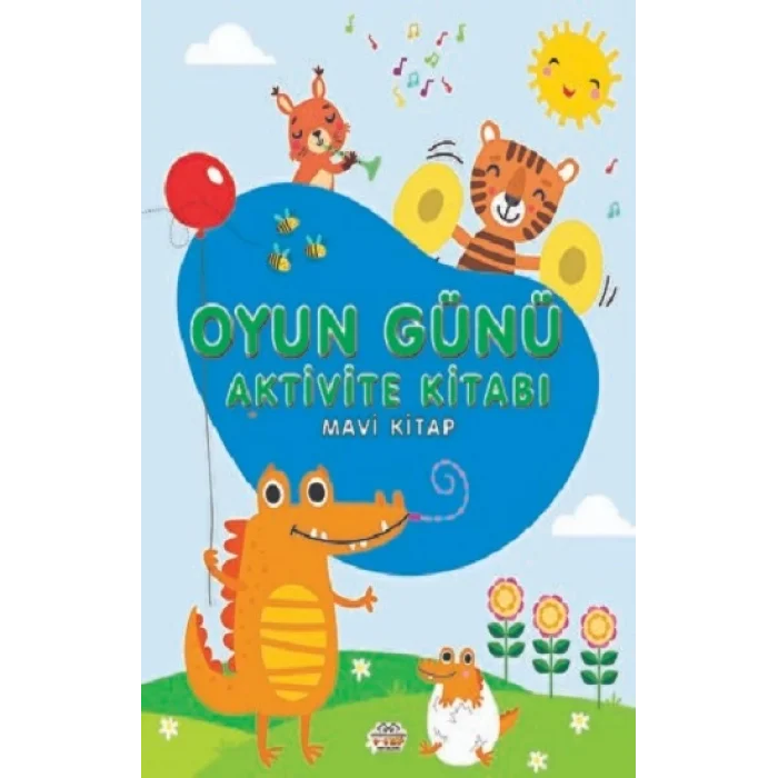 Oyun Günü Aktivite Kitabı Mavi Kitap