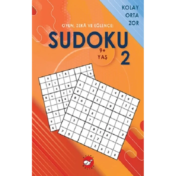 Oyun, Zeka Ve  Eğlence- Sudoku 2 Kolay, Orta, Zor 9+ Yaş