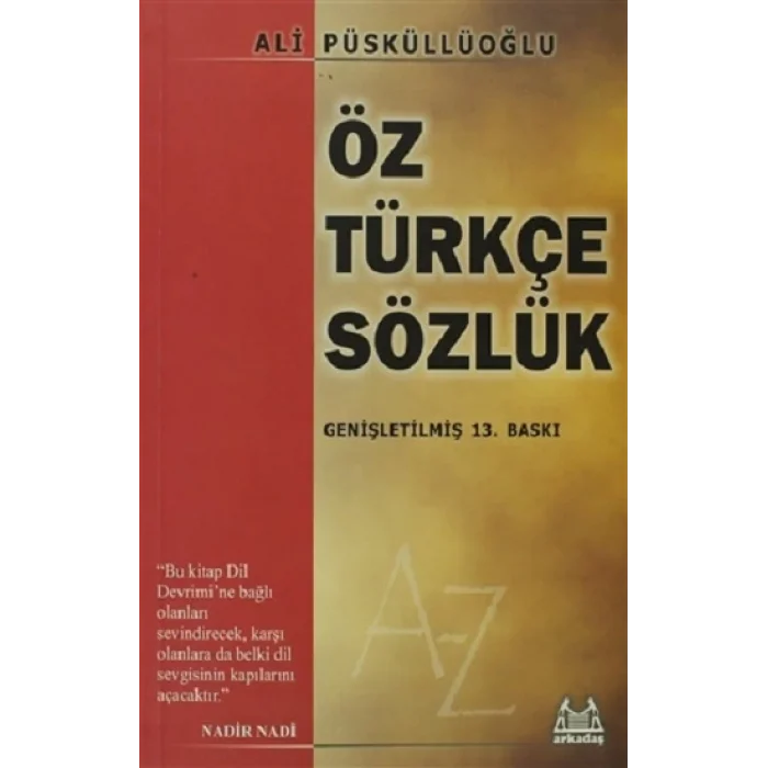 Öz Türkçe Sözlük