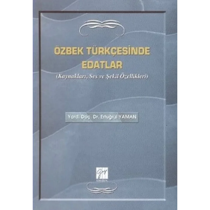 Özbek Türkçesinde Edatlar