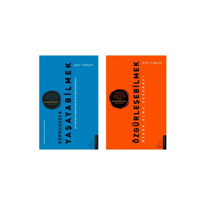 Özgürleşebilmek + Korkusuzca Yaşayabilmek- 2 Kitap Set - Iş Bankası Özel Set Özgürleşebilmek Kitabı