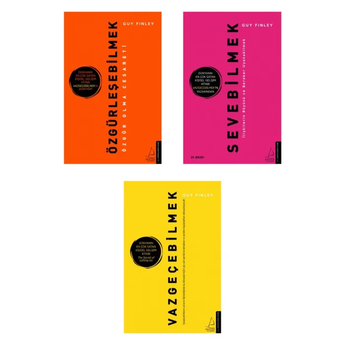 Özgürleşebilmek + Vazgeçebilmek + Sevebilmek- 3 Kitap Set - Iş Bankası Özel Set Özgürleşebilmek Kita