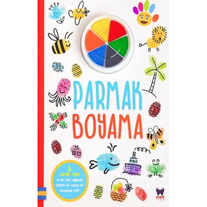 Parmak Boyama - Turuncu