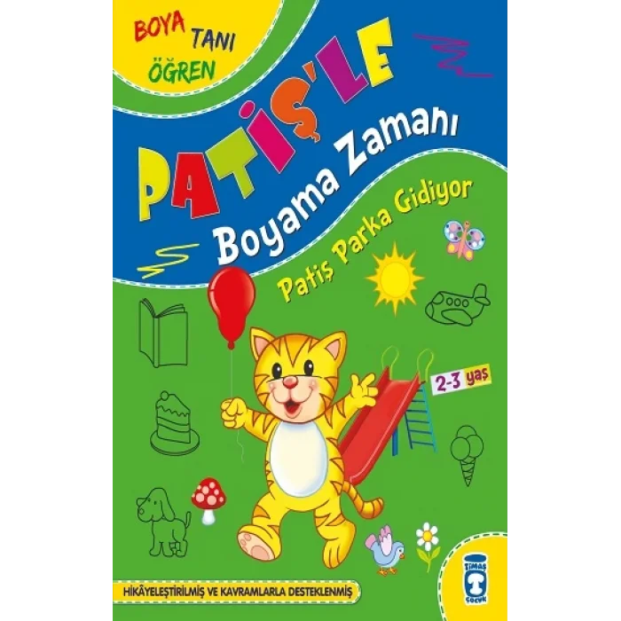Patiş Parka Gidiyor - Patişle Boyama Zamanı