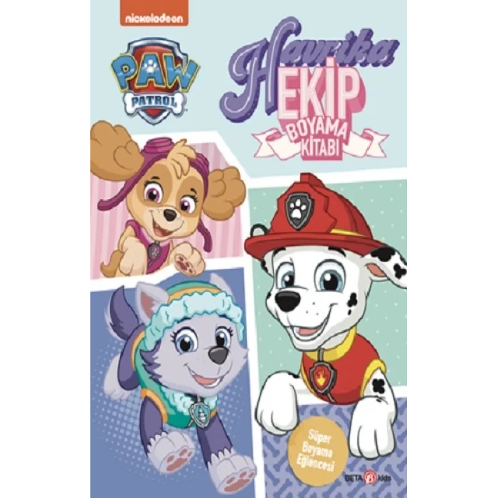 Paw Patrol Havrika Ekip Boyama Kitabı