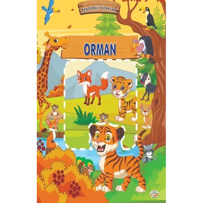 Pencereli Kitaplar Orman (Sıvama Cilt)