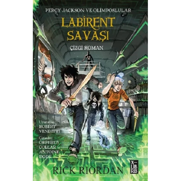 Percy Jackson Ve Olimposlular Labirent Savaşı - Çizgi Roman