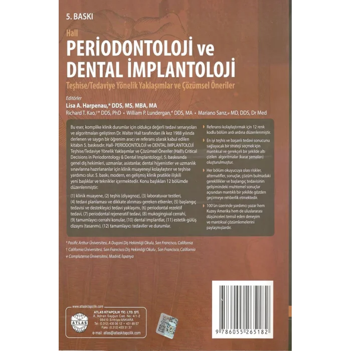 Periodontoloji ve Dental İmplantoloji - Hall