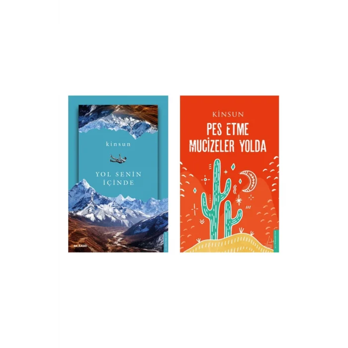 Pes Etme Mucizeler Yolda + Yol Senin Içinde- 2 Kitap Set - Iş Bankası Özel Set Pes Etme Mucizeler Yo