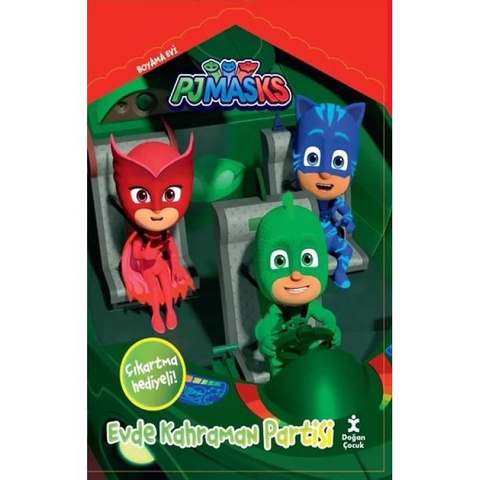 Pjmasks Boyama Evi Evde Kahraman Partisi