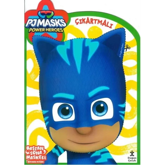 Pjmasks Power Heroes - Baştan Sona Maskeli Boyama Kitabı