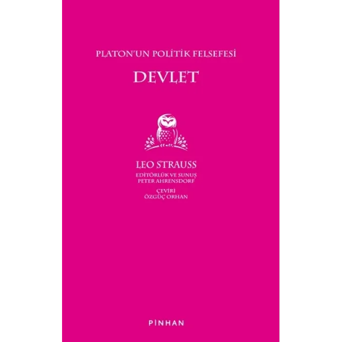 Platonun Politik Felsefesi Devlet