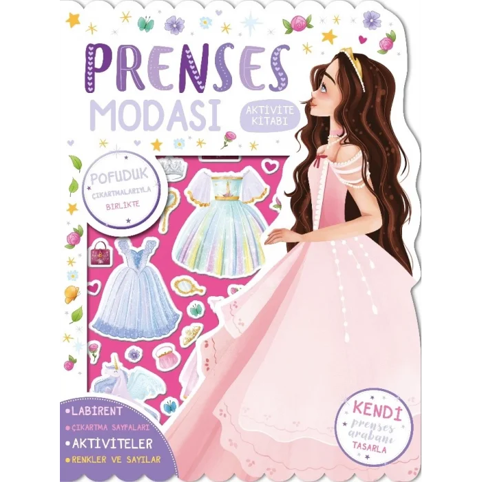 Prenses Modası – Çıkartmalı Aktivite Kitabı