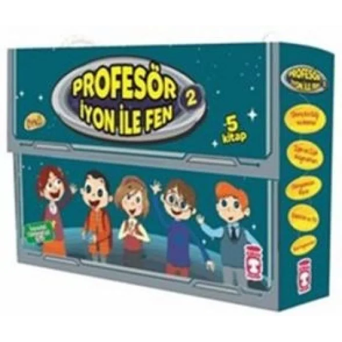 Profesör İyon ile Fen 2 (5 Kitap Takım Kutulu)