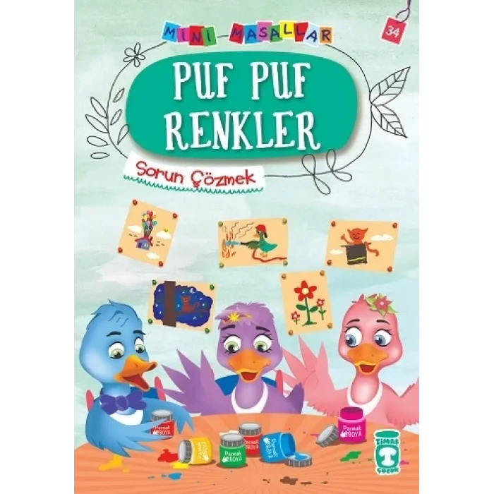 Puf Puf Renkler - Mini Masallar 4
