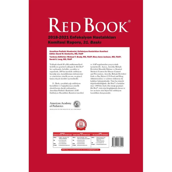 Red Book 2018-2021 Enfeksiyon Hastalıkları