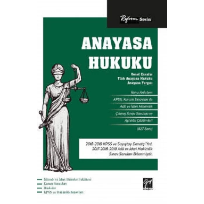 Reform Serisi Anayasa Hukuku (Genel Esaslar, Türk Anayasa Hukuku, Anayasa Yargısı)