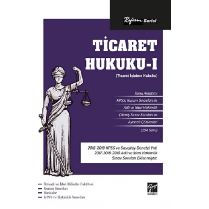 Reform Serisi Ticaret Hukuku - I
