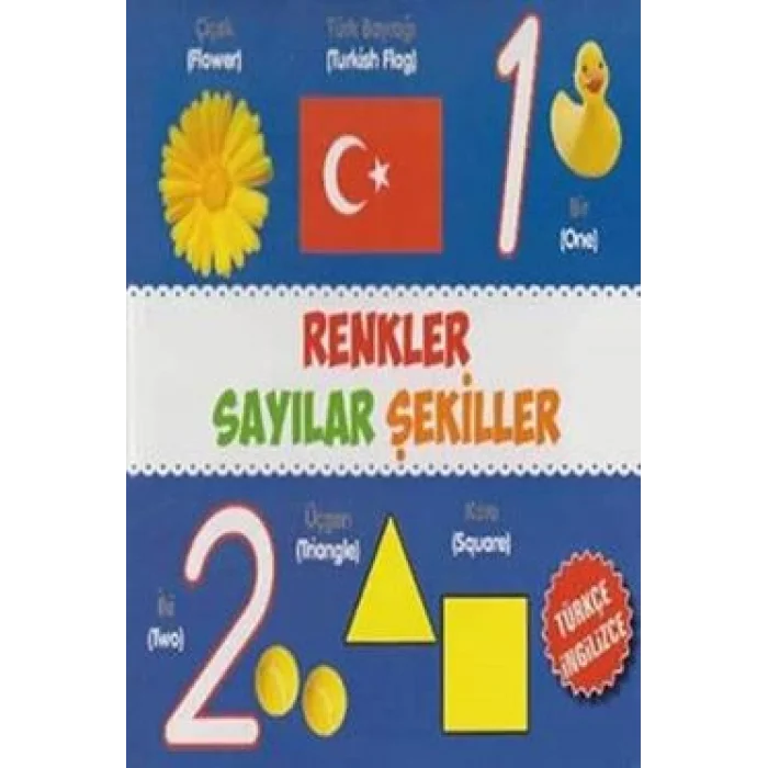 Renkler - Sayılar - Şekiller / Türkçe-İngilizce