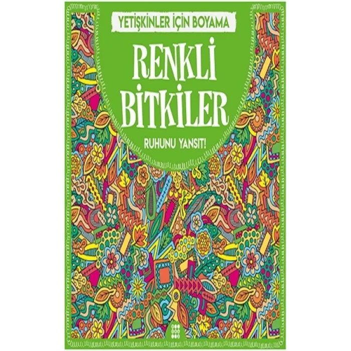 Renkli Bitkiler & Büyükler İçin Boyama