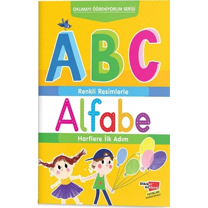 Renkli Resimlerle Alfabe-Harflere İlk Adım