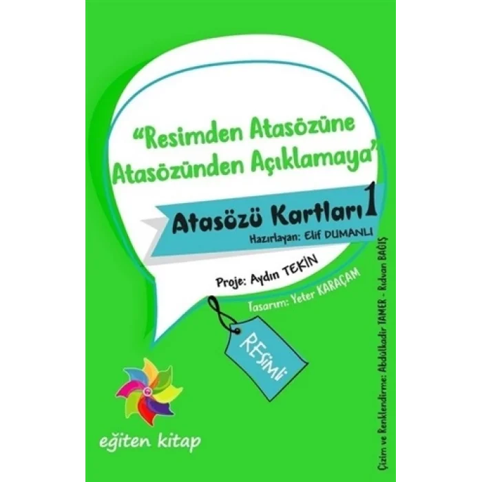 Resimden Atasözüne Atasözünden Açıklamaya - Atasözü Kartları - 1