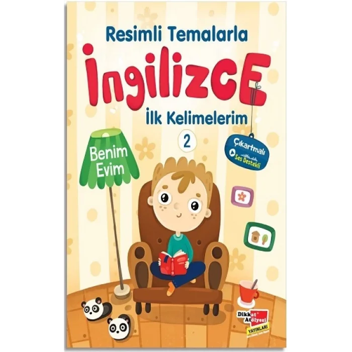 Resimli Temalarla İngilizce İlk Kelimelerim 2 - Benim Evim