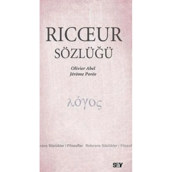 Ricoeur Sözlüğü