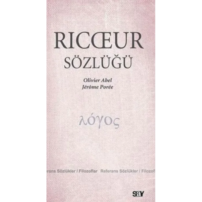 Ricoeur Sözlüğü