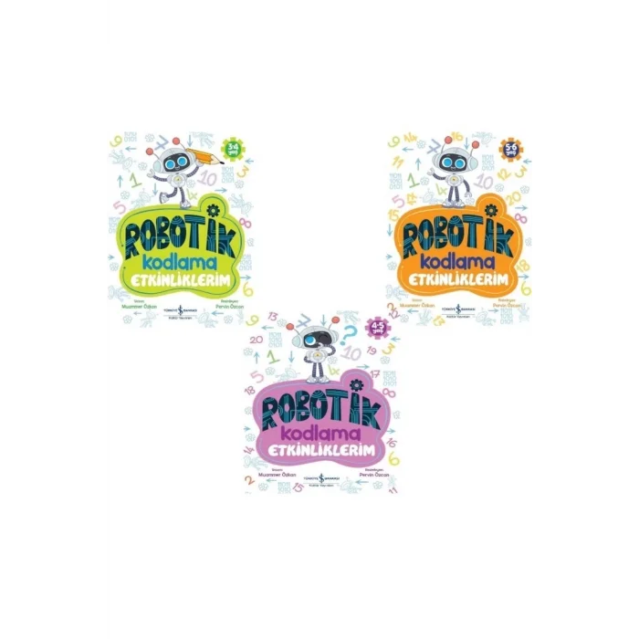 Robotik Kodlama Etkinliklerim / 3 Kitap Set - Muammer Özkan -